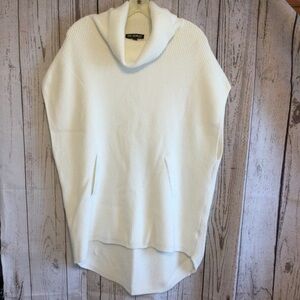 Picadilly Beige Sleeveless Knit Cowl Women's Sweater Layering Office Casual XXL